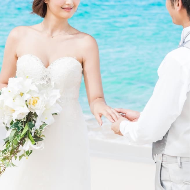 国際結婚のカップル（1）